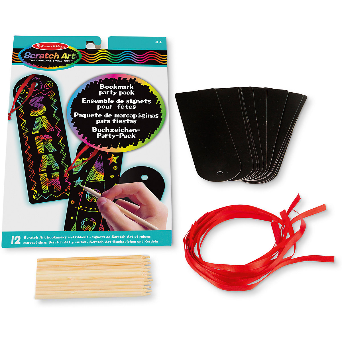 Scratch Art Lesezeichen