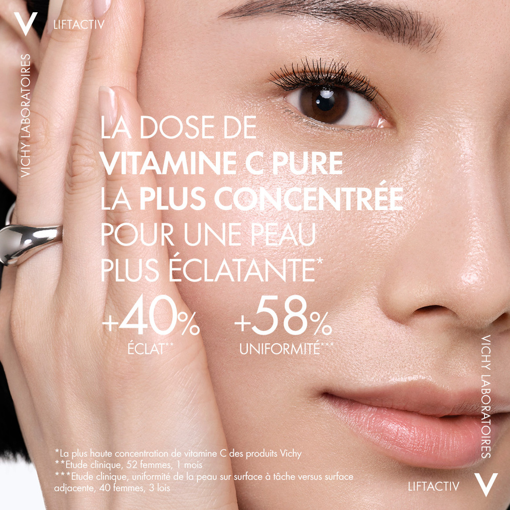 Vichy Liftactiv Supreme Sérum antioxydant vitamine C éclat anti-rides