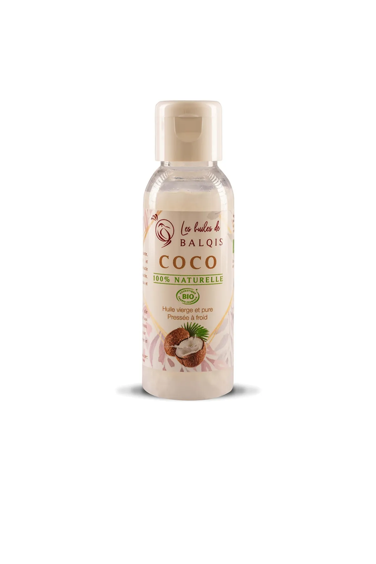Les Huiles De Balquis  Kokosöl 100 % biologisch Les Huiles De Balquis 50 ml