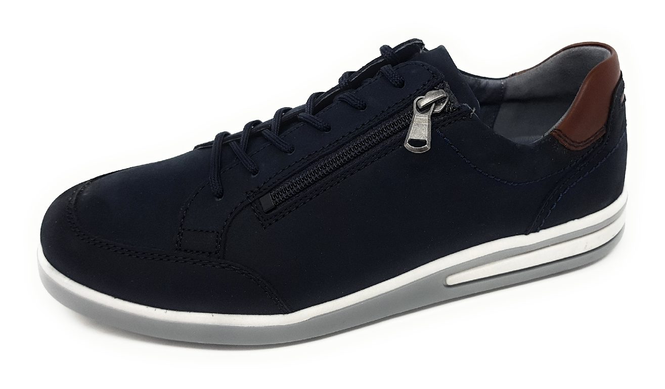 Waldläufer Klemens 623004-301/416 Blau 416 marine cognac