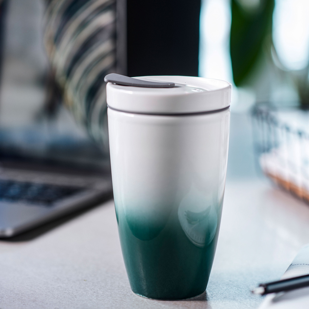like. by Villeroy & Boch Mug Green Coffee To Go Tasse