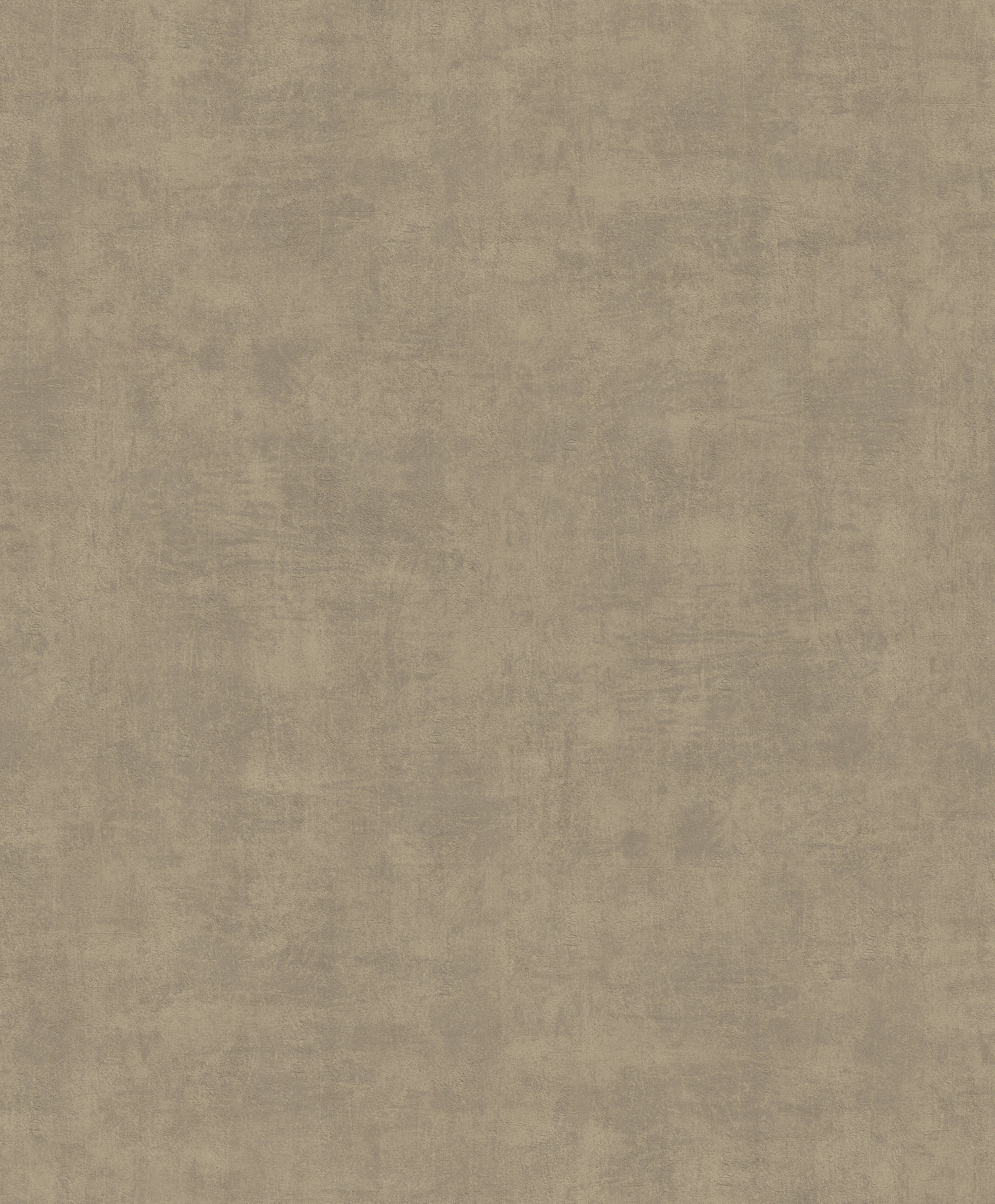 WOW Vliestapete Beton Uni, Steinoptik, (1 St), Taupe - 10m x 52cm