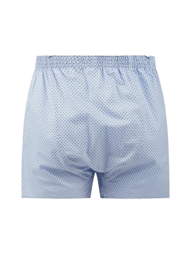 Boxershorts aus Baumwolle in hellblau