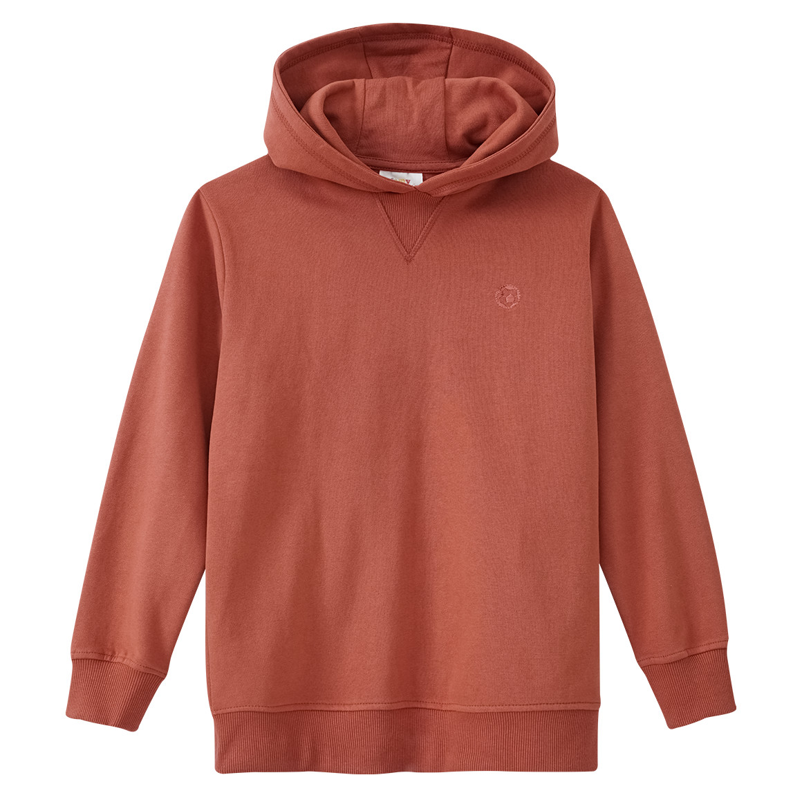 2 Jungen Hoodies mit Fußball-Stickerei