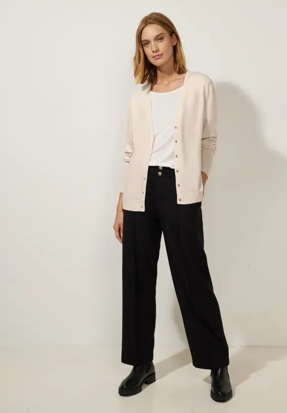 Street One Cardigan mit V-Ausschnitt