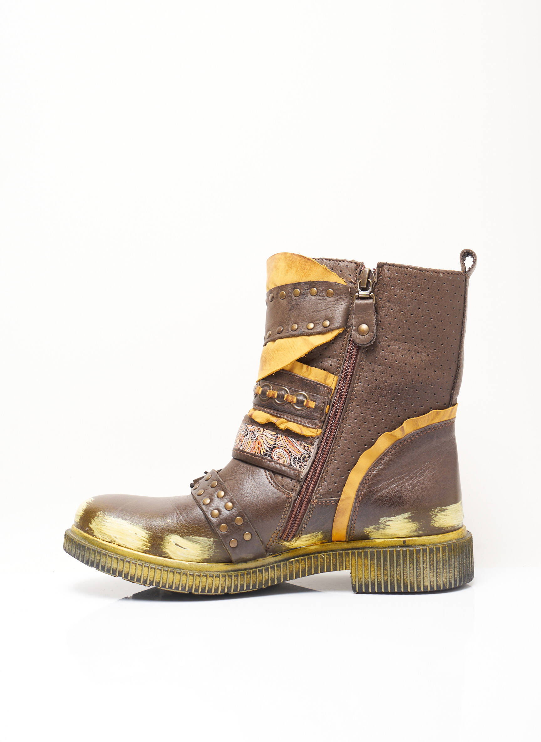 Maciejka Obuwie Bottines Femme couleur marron