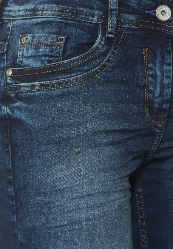 CECIL Slim Fit Jeansbermuda