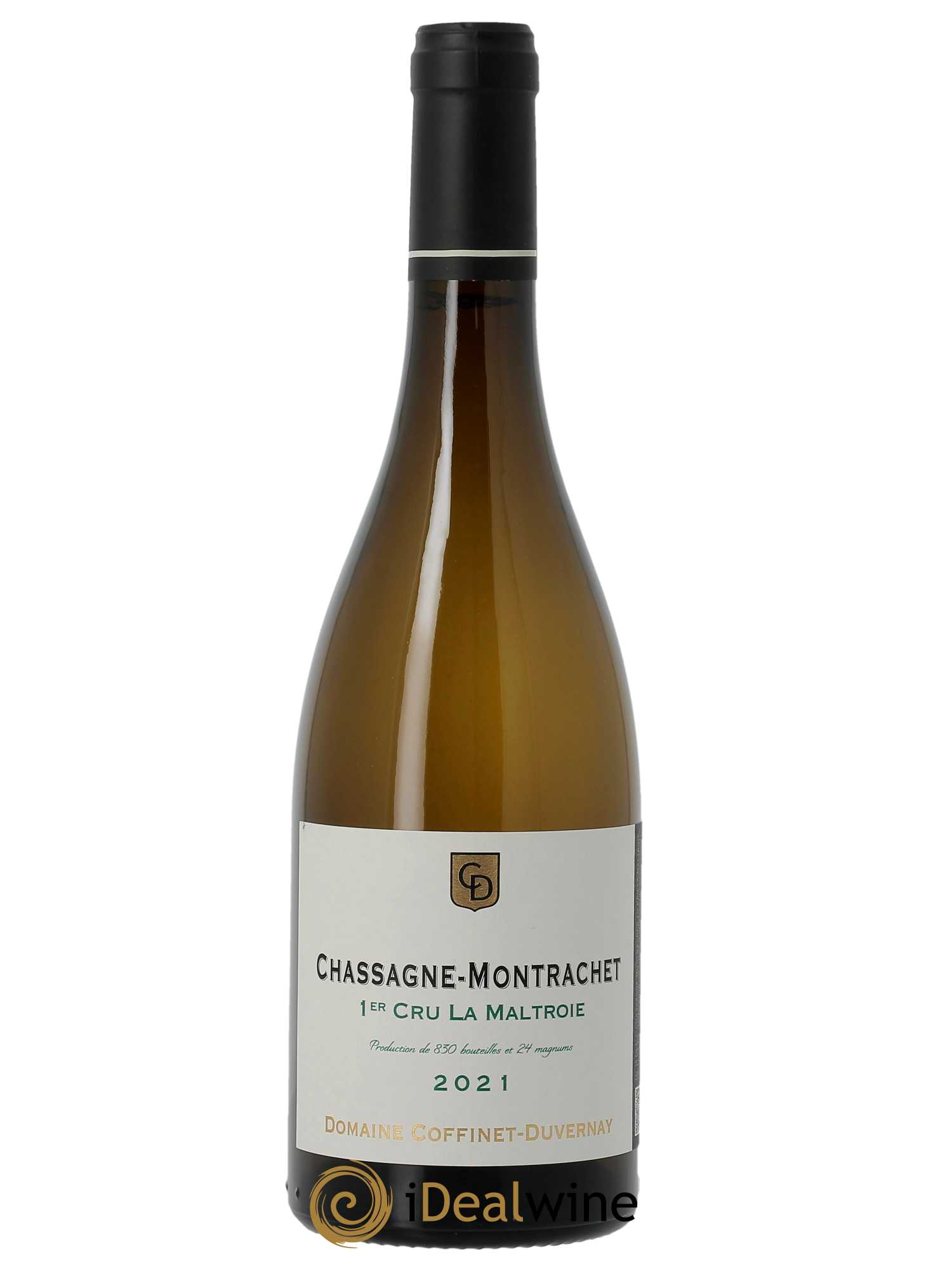 Chassagne-Montrachet 1er Cru La Maltroie Coffinet-Duvernay  2021 - Lot de 1 Bouteille