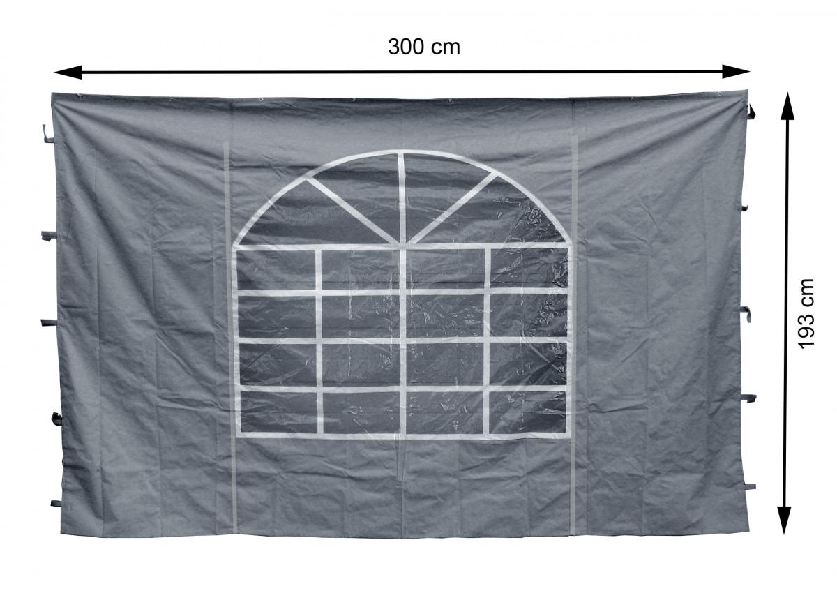 Grasekamp 2 Seitenteile 300x193cm zu Sahara 3x3m