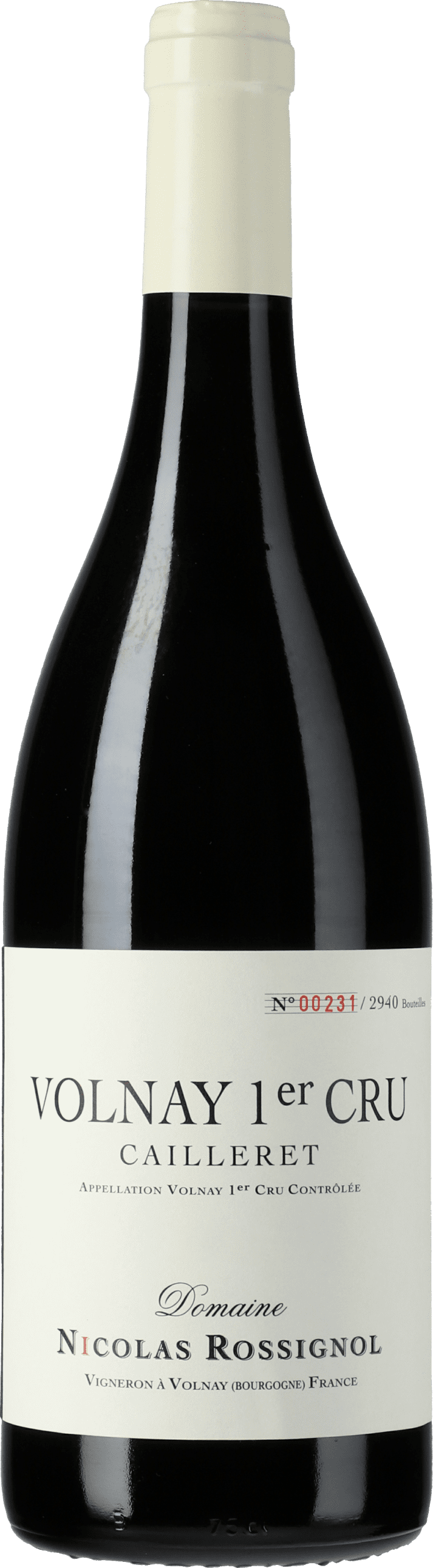 Domaine Nicolas Rossignol: Volnay Premier Cru Cailleret 2016