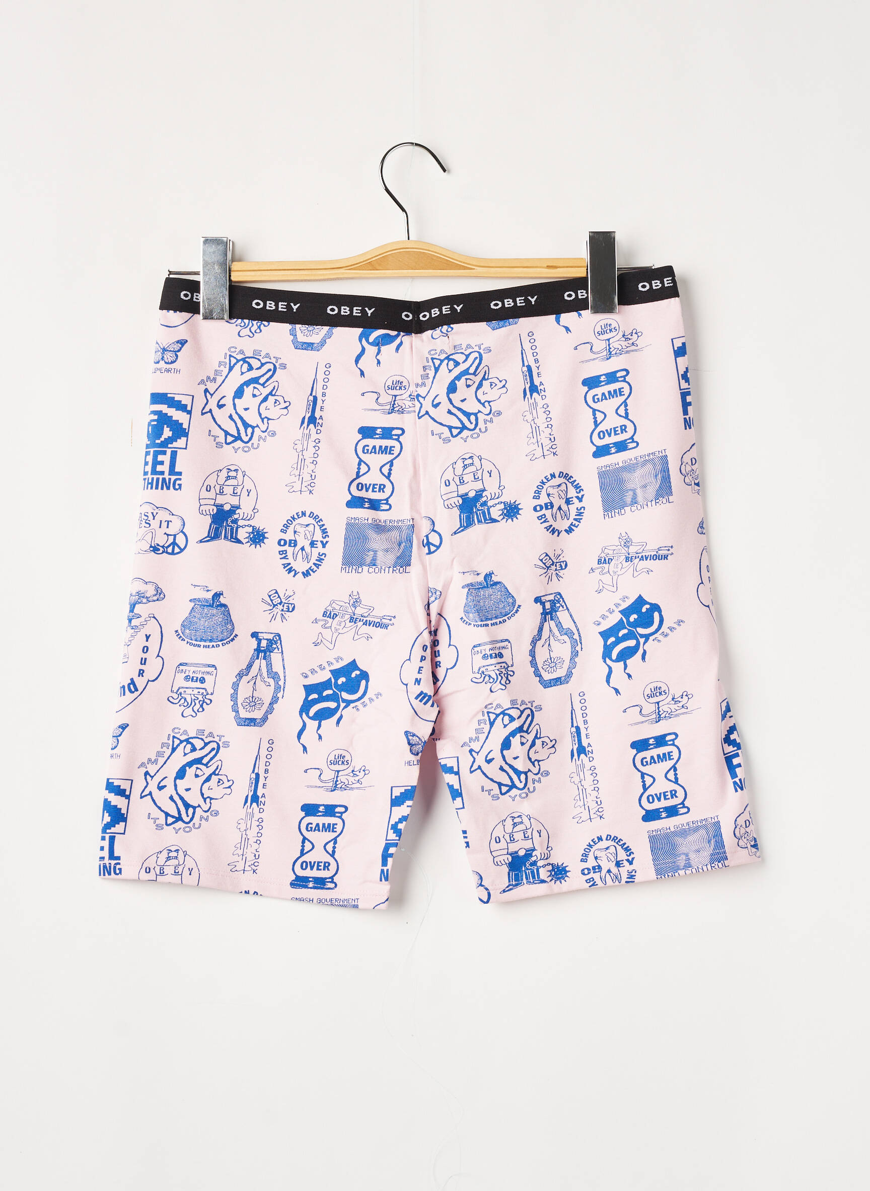 Obey Shorts 1 Femme couleur violet