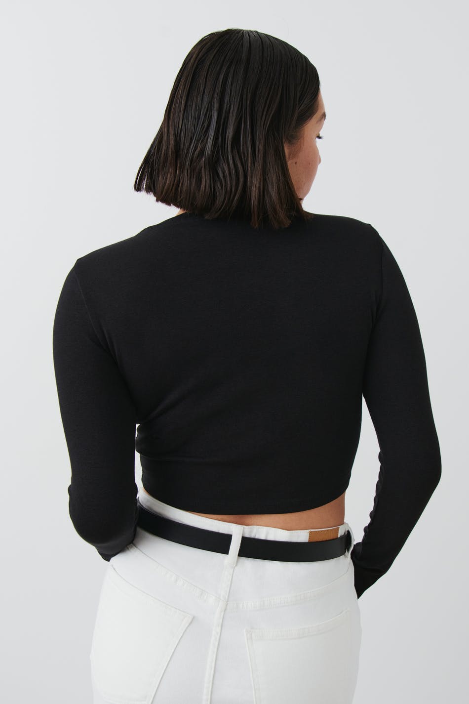 Soft cropped top