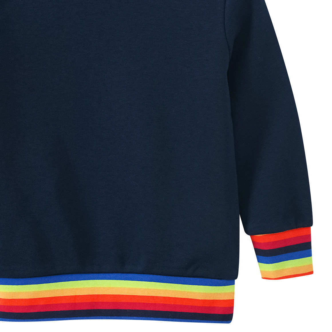 Kinder Sweatshirt mit bunten Akzenten