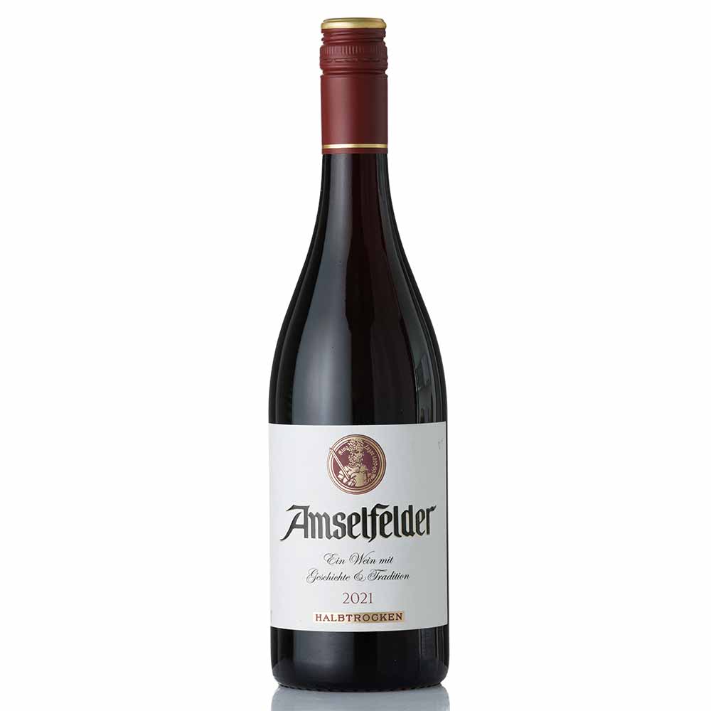 Weinkellerei Hechtsheim GmbH Amselfelder Rotwein halbtrocken 0,75l