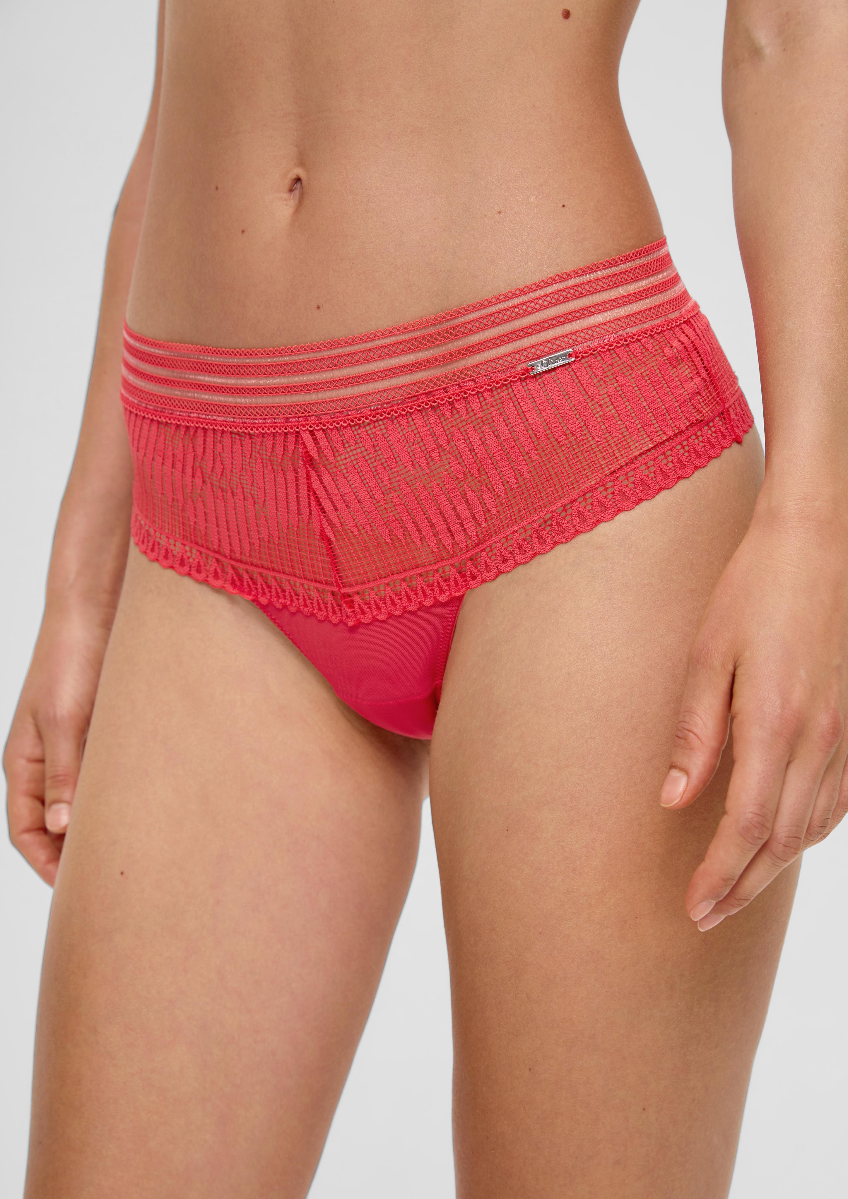 String aus Spitze mit breitem Band  6008689-4661