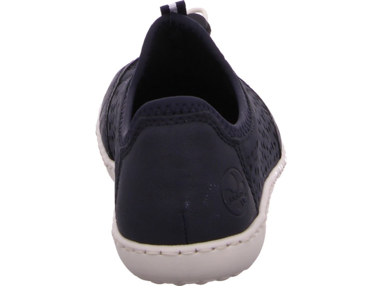 RIEKER Sportliche Slipper blau