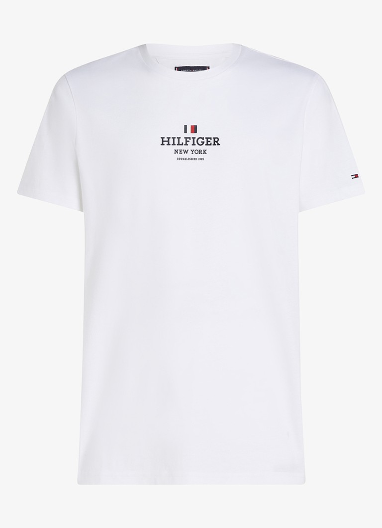 Tricou Tommy Hilfiger cu logo imprimat