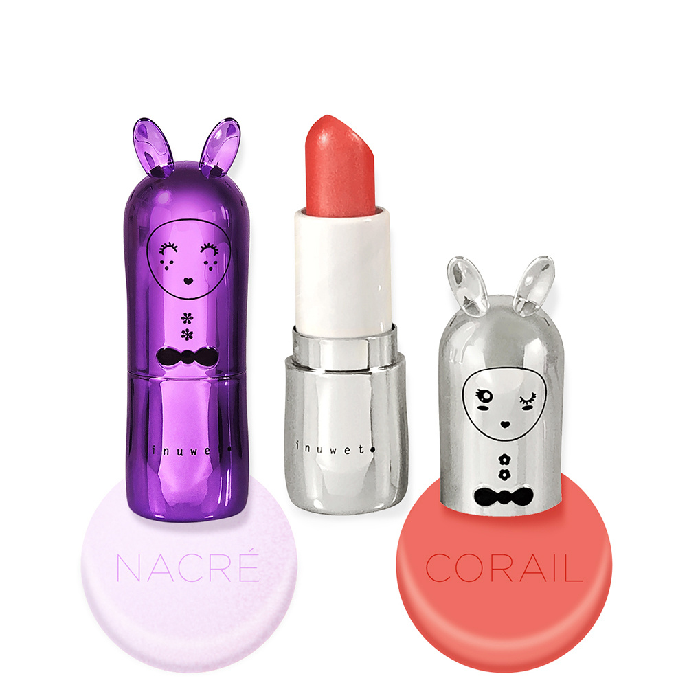 Inuwet Baume à Lèvres Edition Métallique / Argent / Coco Baume à lèvres Naturel & Vegan