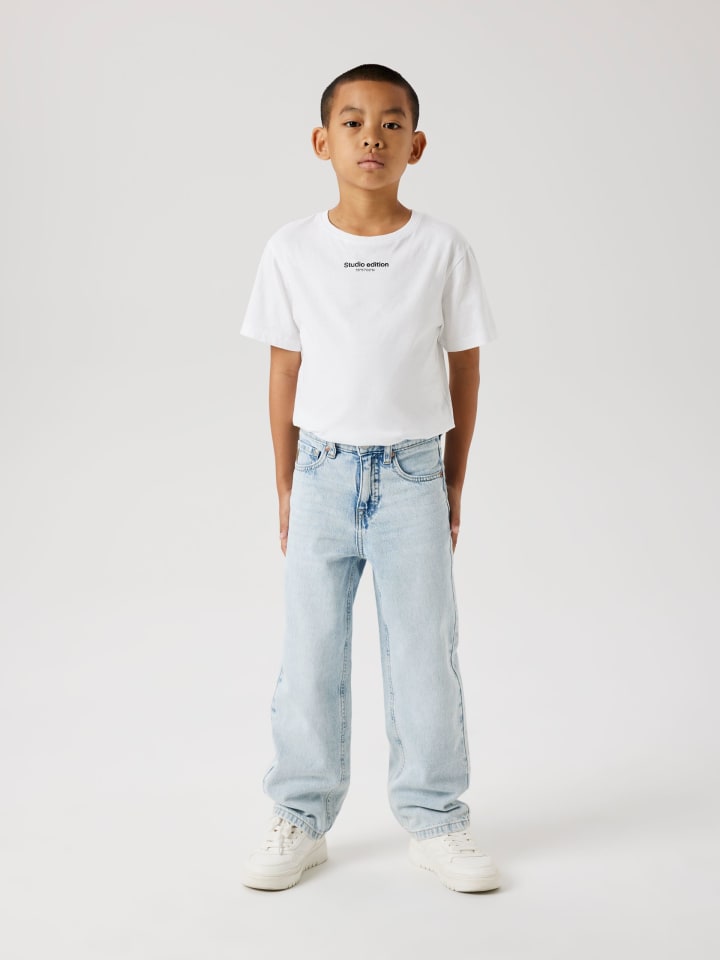 name it Jeans regular fit NKMRYAN STRAIGHT JEANS 3418-BE in light blue denim günstig kaufen