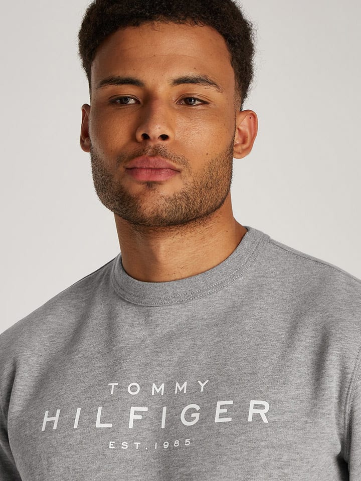 Tommy Hilfiger Sweatshirt in Grau günstig kaufen