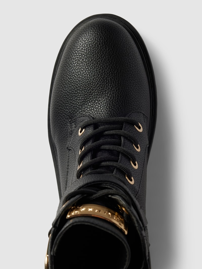 Boots in Leder-Optik Modell 'ODANNA' in schwarz