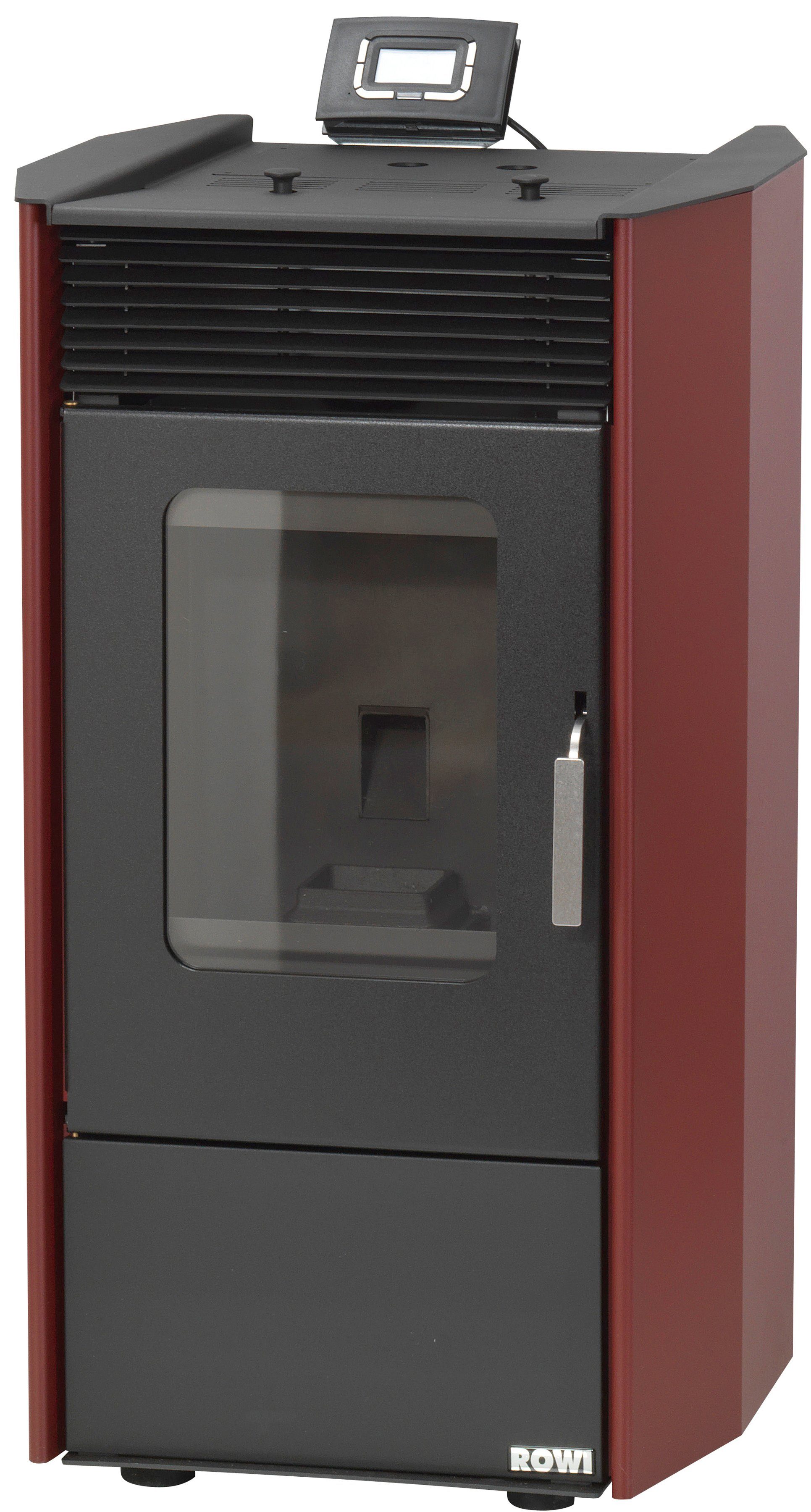 ROWI Pelletofen HPO 9,0 Easy Premium, 8,1 kW, Zeitbrand, 55-90 W, 230 V