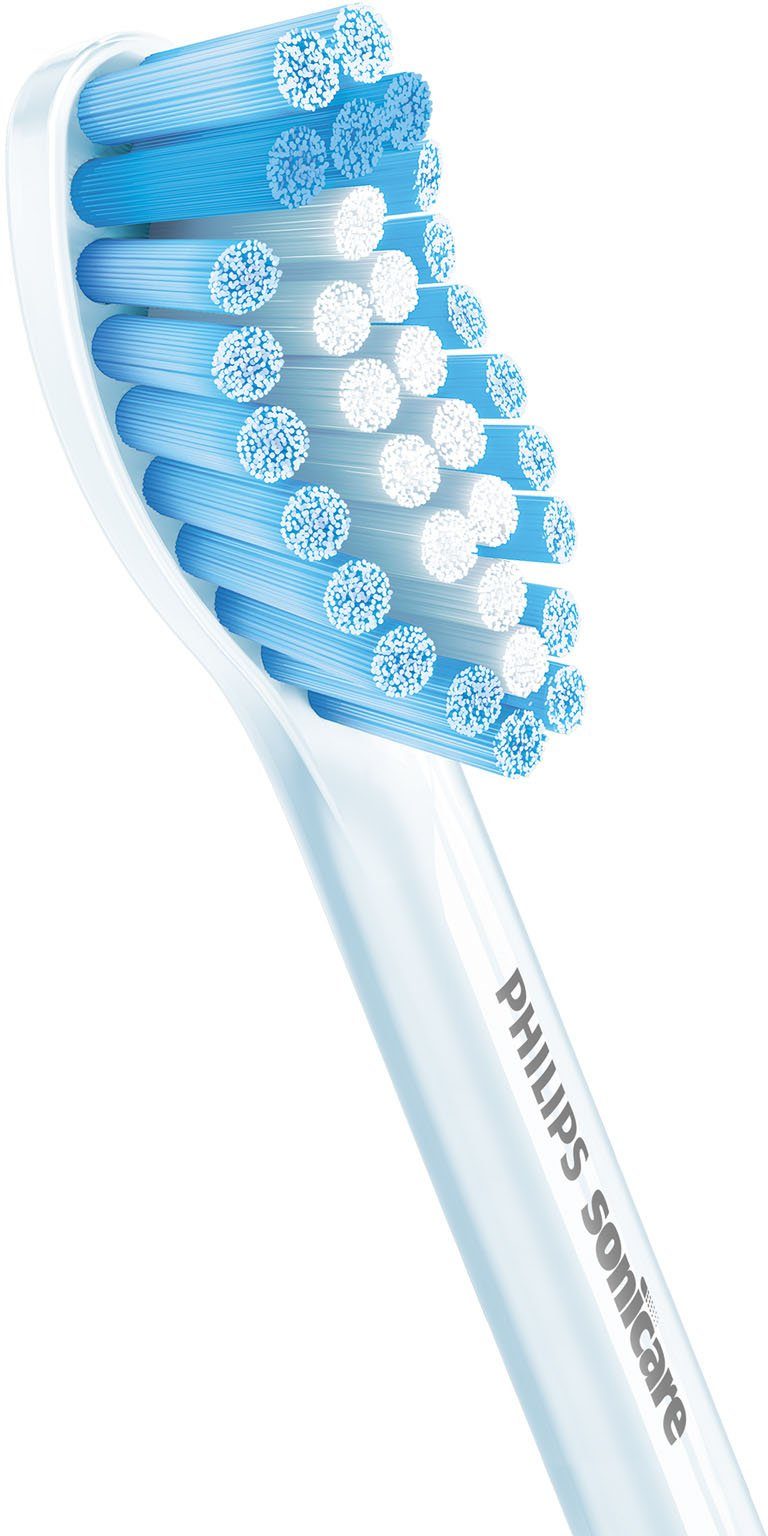 Philips Sonicare Aufsteckbürsten S Sensitive Standard HX6052/07, mit Schalltechnologie, kompatibel mit allen Sonicare-Zahnbürsten