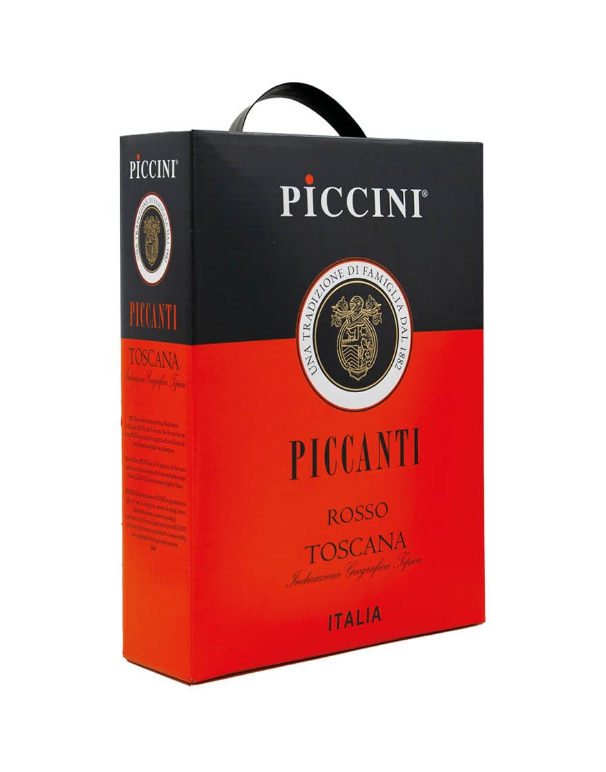 Toscana IGT Rosso Piccanti Piccini 1882 3 ℓ, Bag in Box