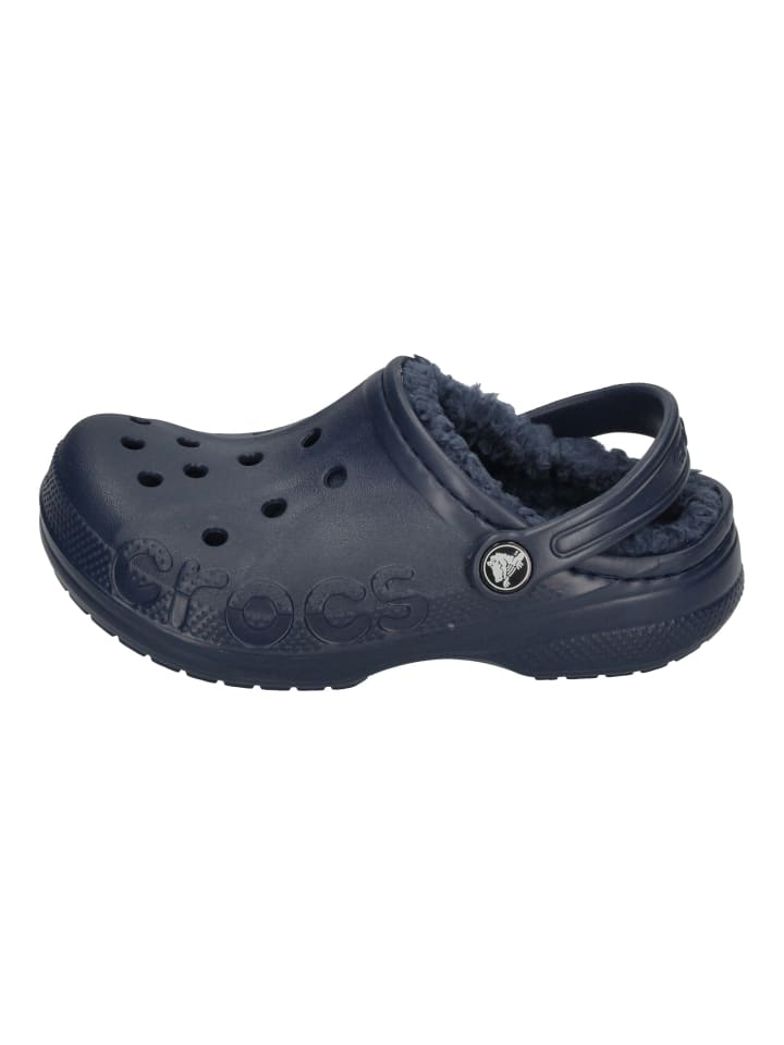 Crocs Hausschuhe Baya Lined Clog 207500-463 in blau günstig kaufen