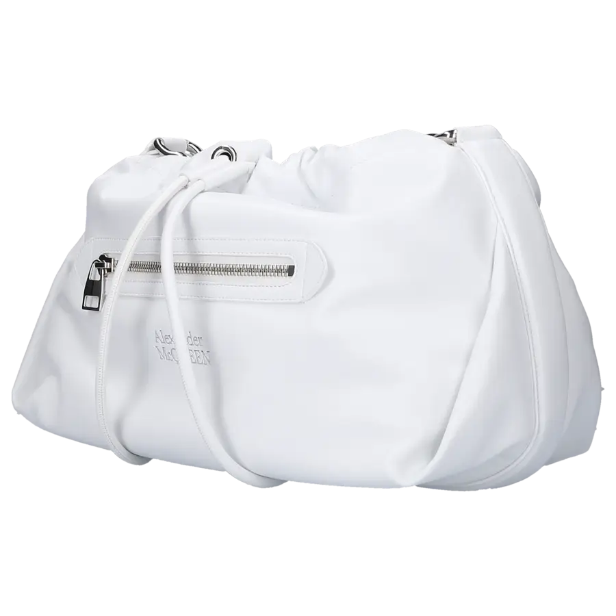 Alexander McQueen - Handtasche BIG BALL BUNDLE Kalbsleder - weiß