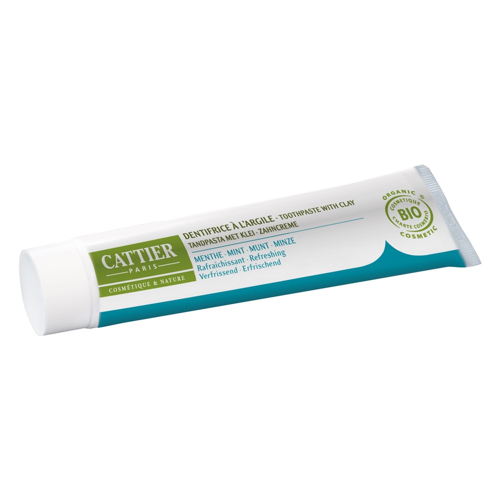 cattier Dentargile Menthe - 75ml Hygiène Bucco-dentaire