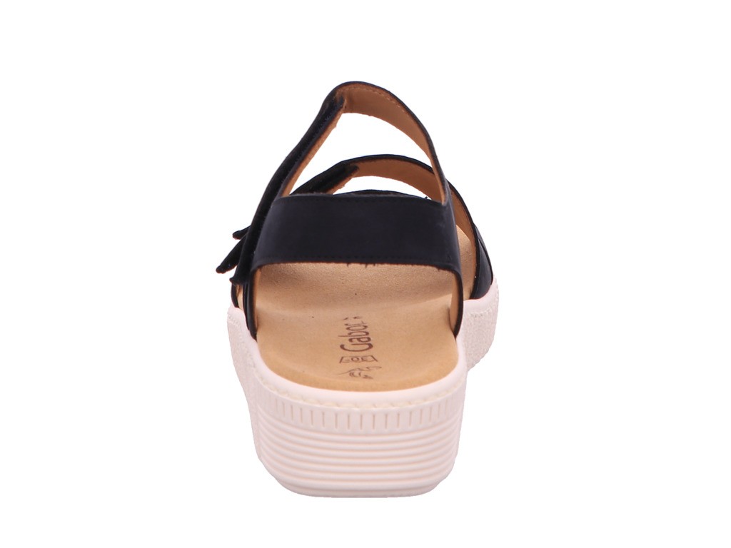 GABOR Komfort Sandalen blau Gabor Fashion Riemchensandale 43.600.16