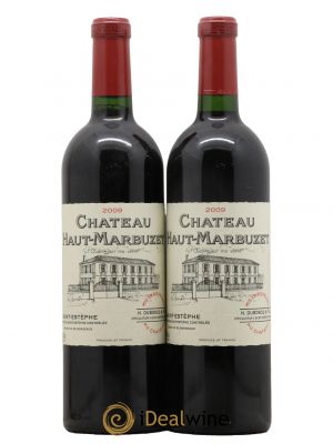 Château Haut Marbuzet  2009 - Lot de 2 Bouteilles