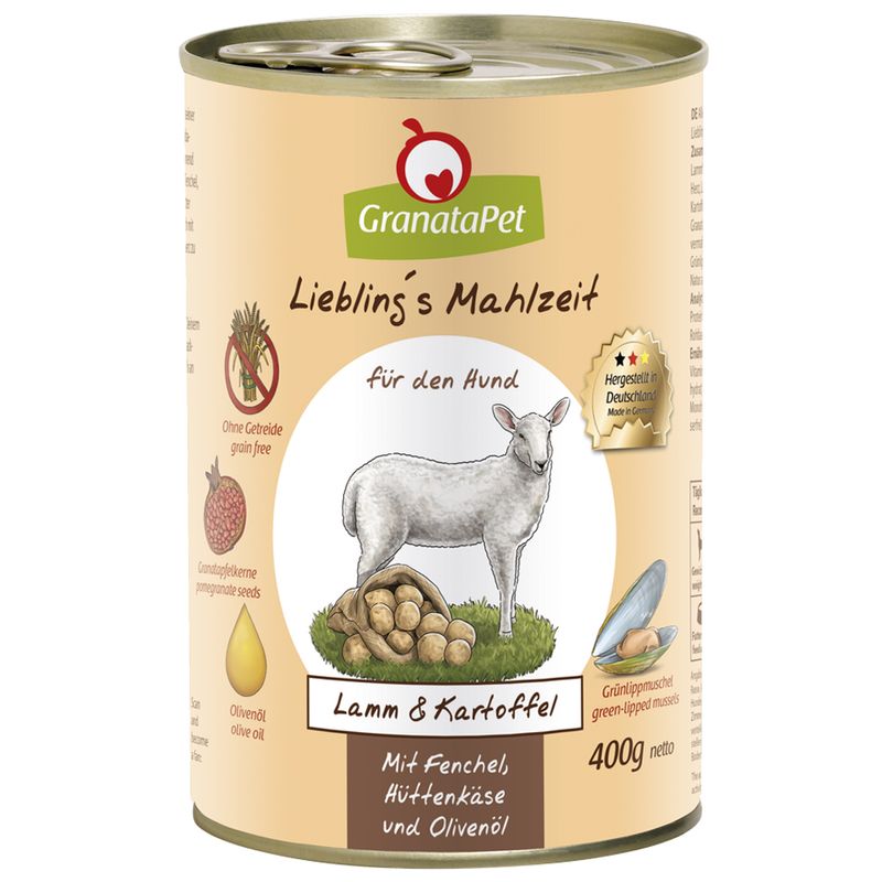 Probierpaket GranataPet Liebling's Mahlzeit 400 g