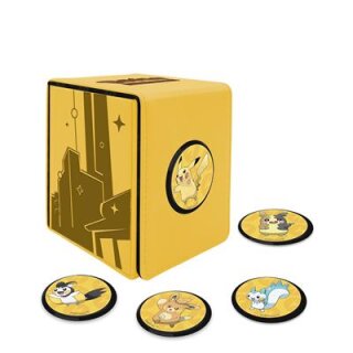 UP - Shimmering Skyline Alcove Click Deck Box for Pokémon