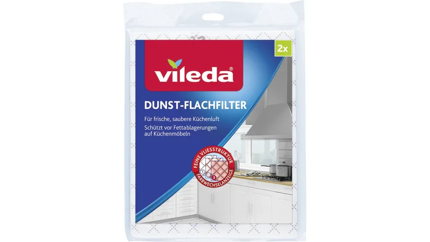 vileda Dunst-Flachfilter mit Wechselanzeige