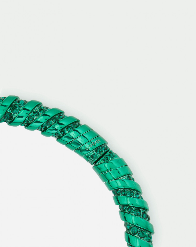 COLLIER RAS-DE-COU MELODIE EN STRASS