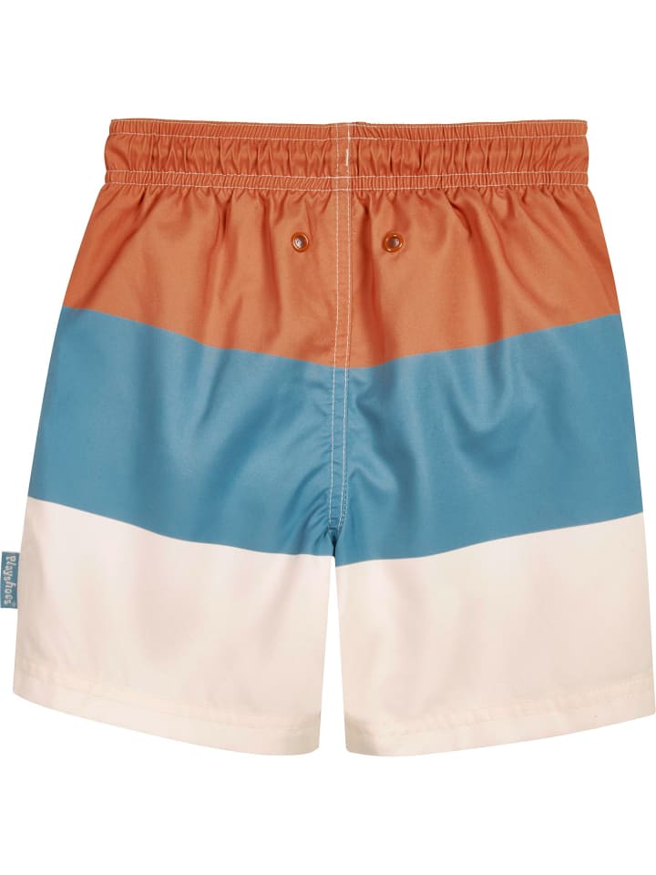 Playshoes Beach-Short Color Block in ocker günstig kaufen