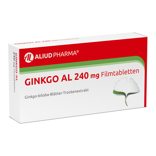 GINKGO AL 240 mg Filmtabletten  120 St  Filmtabletten