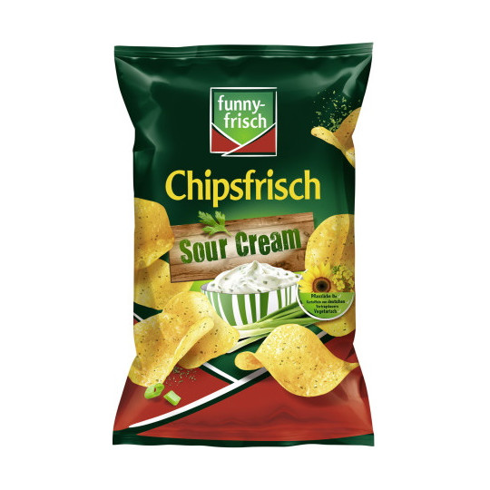Funny-Frisch Chipsfrisch Sour Cream 150G