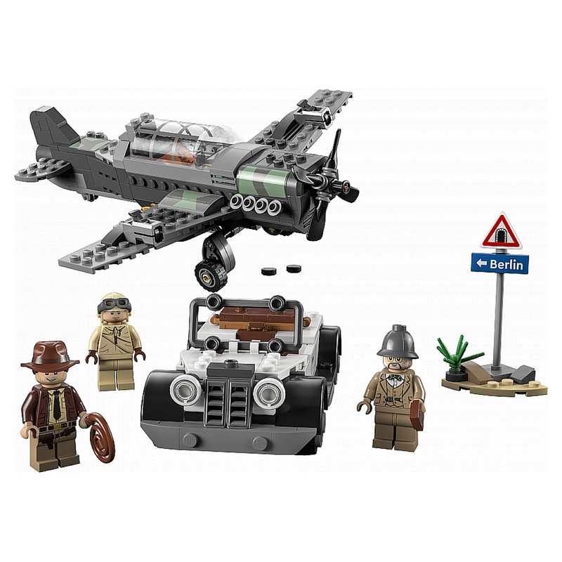 77012 La poursuite en avion de combat, LEGO Indiana Jones