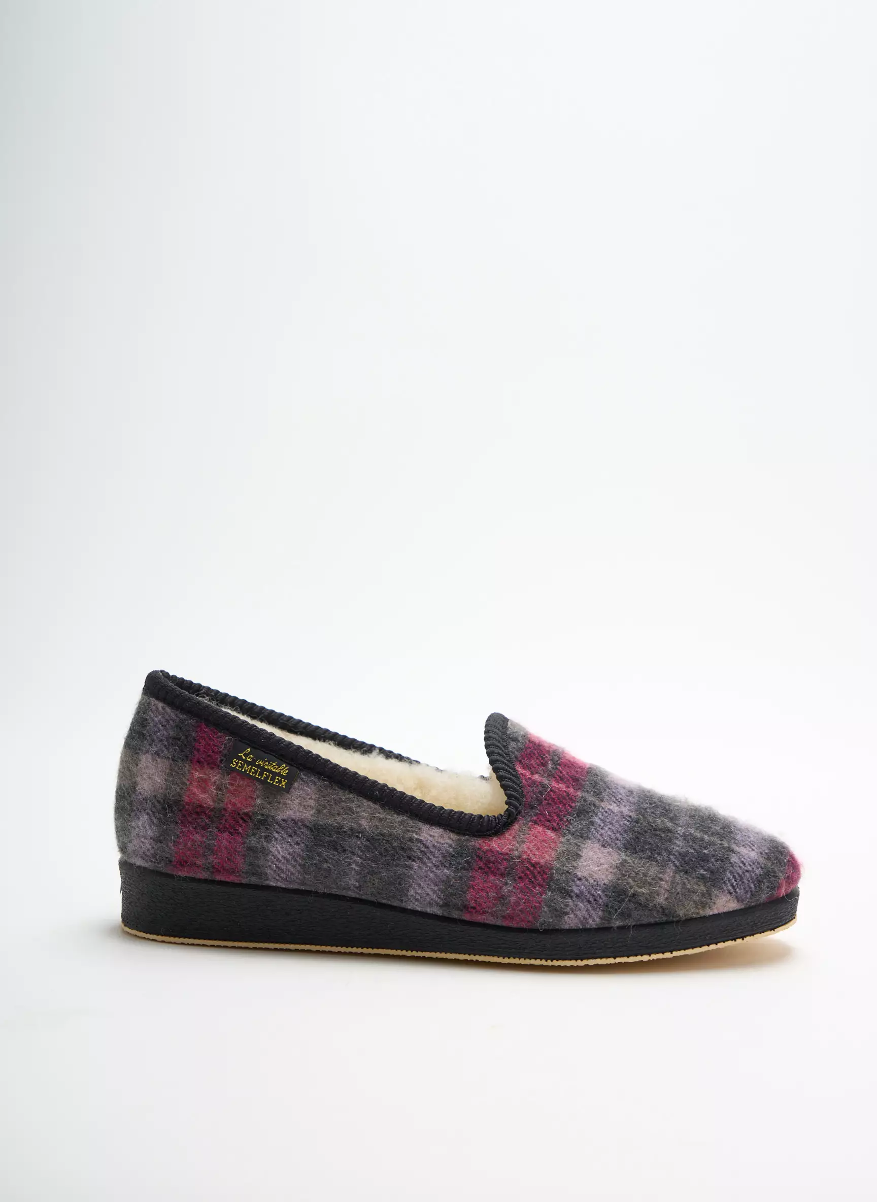 Semelflex Chaussons Femme couleur gris
