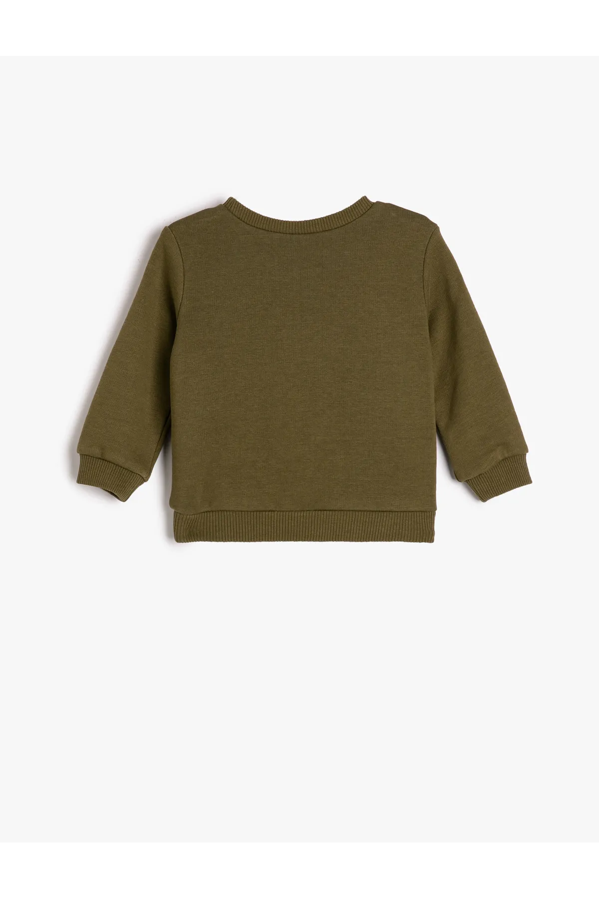 Koton  Dinosaurier-Sweatshirt mit Rundhalsausschnitt und langen Ärmeln