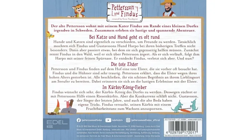 Folge 13:Bei Katze und Hund geht es oft rund Pettersson und Findus