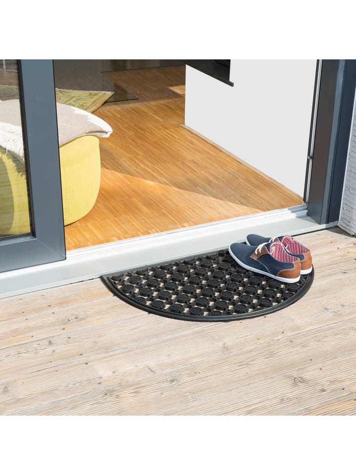 relaxdays Fußabtreter in Schwarz - 45 x 75 cm günstig kaufen onesize