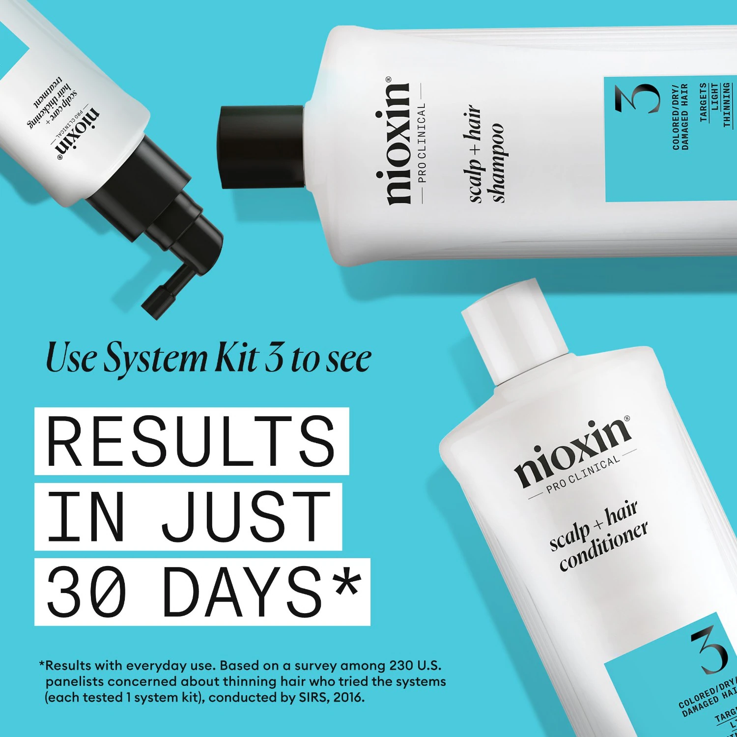 Nioxin System 3 Cleanser