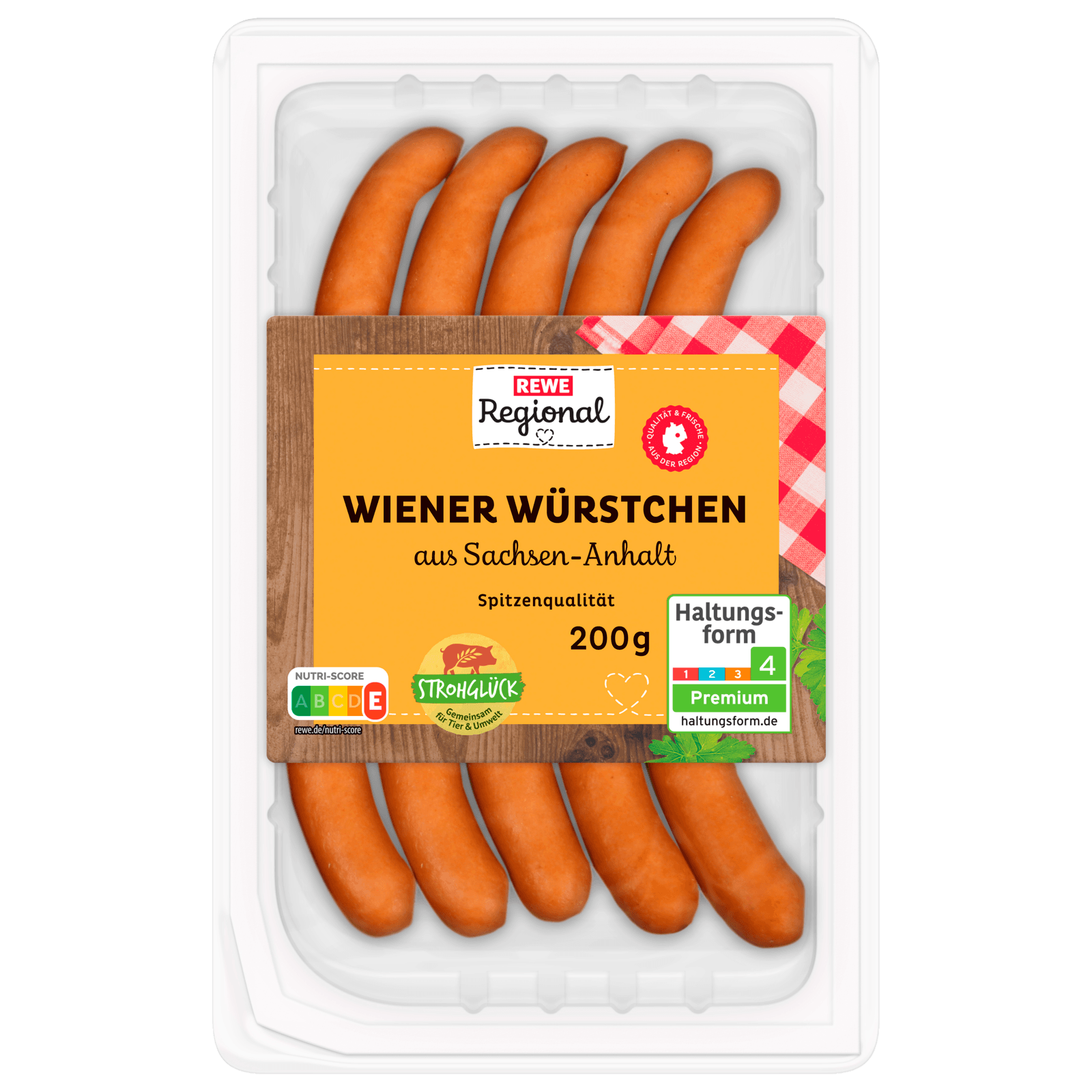 REWE Regional Wiener Würstchen 200g