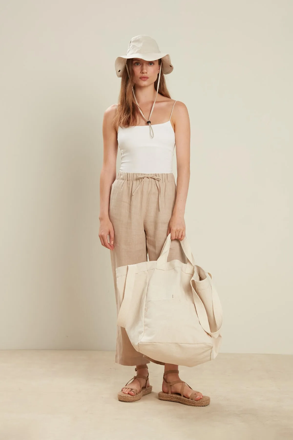 Manuka  GROSSE TOTETASCHE AUS CANVAS NATUR