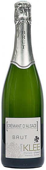 Crémant d'Alsace AOP brut - Vignoble Albert et Jean-François Klée