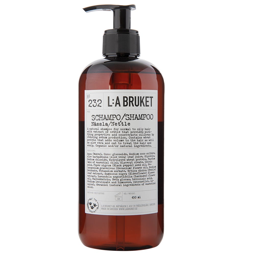 L:A BRUKET No. 232 Shampoo Nettle 450 ml
